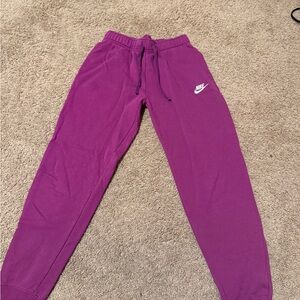 Nike Kids Magenta Sweatpants